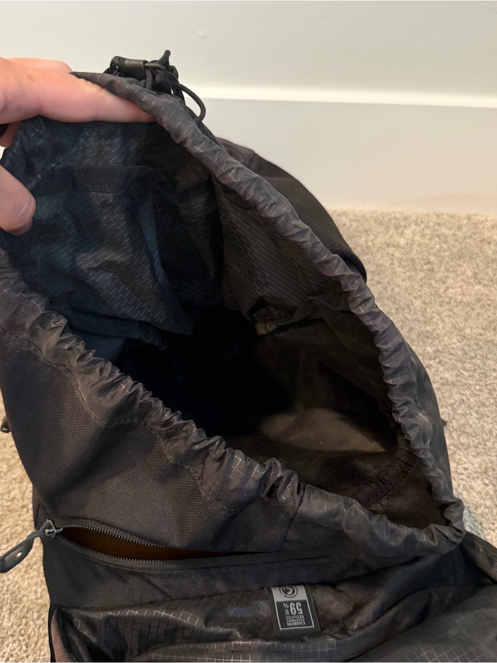 Gregory Nano 22 H2O Backpack Daypack Hiking No Hydration Reservoir - Picture 7 of 13